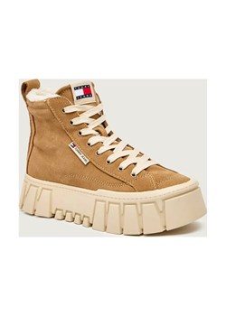 Tommy Jeans Ocieplane sneakersy | zamsz ze sklepu Gomez Fashion Store w kategorii Buty sportowe damskie - zdjęcie 186490101