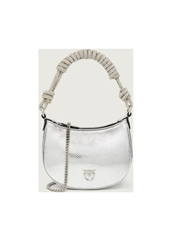 Pinko Skórzane hobo BABY C ze sklepu Gomez Fashion Store w kategorii Torebki hobo - zdjęcie 186490124