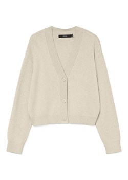 Vero Moda Kardigan w kolorze beżowym ze sklepu Limango Polska w kategorii Swetry damskie - zdjęcie 186492471