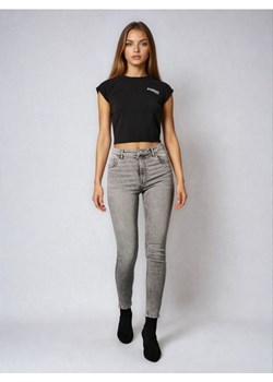 Sinsay - Jeansy skinny fit - szary ze sklepu Sinsay w kategorii Jeansy damskie - zdjęcie 186495624