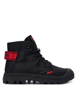 Trapery Palladium Pampa Hi Dare Ii 79514-008-M Czarny ze sklepu eobuwie.pl w kategorii Workery damskie - zdjęcie 186495701