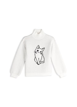 GATE Sweter z nadrukiem 3Y ze sklepu gateshop w kategorii Swetry dziewczęce - zdjęcie 186497223