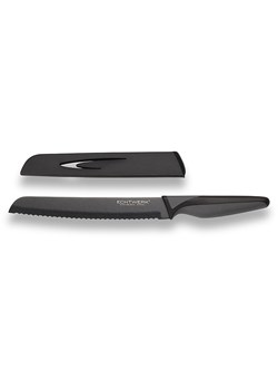Echtwerk Nóż &quot;Black Steel&quot; w kolorze czarnym do chleba - dł. 32,5 cm ze sklepu Limango Polska w kategorii Noże kuchenne - zdjęcie 186497643