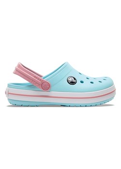 Crocs Chodaki &quot;Crocband&quot; w kolorze błękitno-jasnoróżowym ze sklepu Limango Polska w kategorii Klapki dziecięce - zdjęcie 186497910