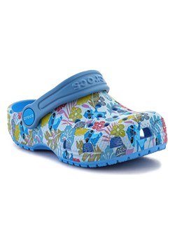 Crocs Chodaki &quot;Classic&quot; w kolorze niebieskim ze wzorem ze sklepu Limango Polska w kategorii Klapki dziecięce - zdjęcie 186497932