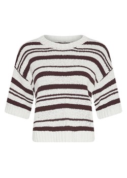 MOSS COPENHAGEN Sweter &quot;Hannalie&quot; w kolorze brązowo-kremowym ze sklepu Limango Polska w kategorii Swetry damskie - zdjęcie 186498484