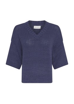 MOSS COPENHAGEN Sweter &quot;Hannalie&quot; w kolorze granatowym ze sklepu Limango Polska w kategorii Swetry damskie - zdjęcie 186498524