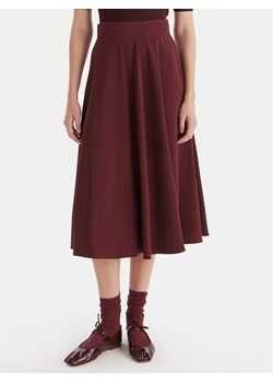 Marella Spódnica trapezowa Pina 2523106075 Bordowy Regular Fit ze sklepu MODIVO w kategorii Spódnice - zdjęcie 186498661