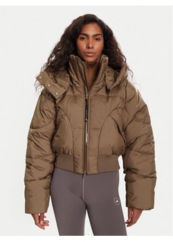 adidas by Stella McCartney Kurtka zimowa JM3652 Beżowy Loose Fit ze sklepu MODIVO w kategorii Kurtki damskie - zdjęcie 186498694