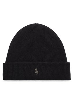 Polo Ralph Lauren Czapka 710920660003 Czarny ze sklepu MODIVO w kategorii Czapki zimowe męskie - zdjęcie 186498792