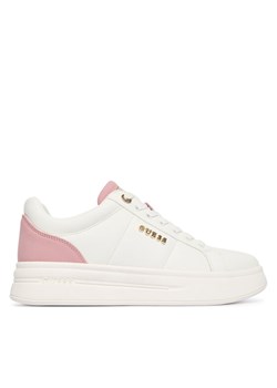 Guess Sneakersy FLFWLL ELE12 Biały ze sklepu MODIVO w kategorii Buty sportowe damskie - zdjęcie 186498820