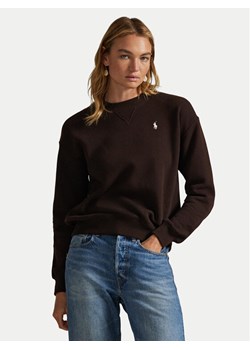 Polo Ralph Lauren Bluza 211971697008 Brązowy Relaxed Fit ze sklepu MODIVO w kategorii Bluzy damskie - zdjęcie 186498853