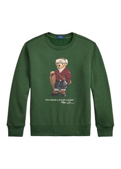 Polo Ralph Lauren Bluza 323981261001 Zielony Regular Fit ze sklepu MODIVO w kategorii Bluzy chłopięce - zdjęcie 186498920