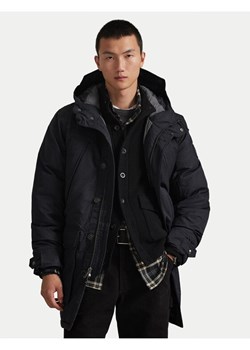 Polo Ralph Lauren Płaszcz zimowy 710968114002 Czarny Regular Fit ze sklepu MODIVO w kategorii Płaszcze męskie - zdjęcie 186498953