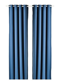 ABERTO DESIGN Zasłona w kolorze niebieskim ze sklepu Limango Polska w kategorii Tekstylia - zdjęcie 186500852