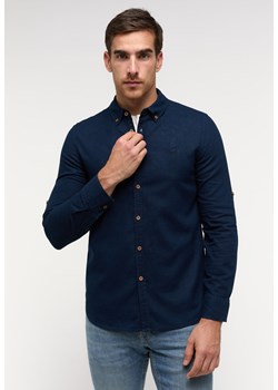 Męska Koszula MUSTANG Rawlins Navy Blazer 1014773 5324 ze sklepu YouNeedit.pl w kategorii Koszule męskie - zdjęcie 186502144