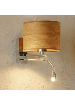 Skandynawski kinkiet ścienny SENEGAL ECO z dodatkowym panelem LED - id: 6452 - marki Ciekot Partners Sp. Z O. O. - 186502524 Skandynawski kinkiet ścienny SENEGAL ECO z dodatkowym panelem LED ze sklepu Lysne w kategorii Lampy ścienne - zdjęcie 186502524