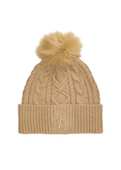 Czapka LAUREN RALPH LAUREN 454P04466002 Beżowy ze sklepu eobuwie.pl w kategorii Czapki zimowe damskie - zdjęcie 186504022