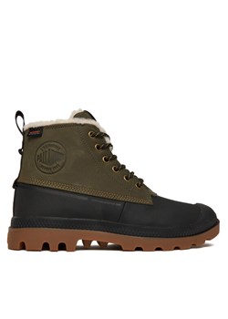 Trapery Palladium Pampa Duck Wl Wp+ 79547-325-M Zielony ze sklepu eobuwie.pl w kategorii Workery damskie - zdjęcie 186504082