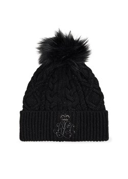 Czapka LAUREN RALPH LAUREN 454P04857001 Czarny ze sklepu eobuwie.pl w kategorii Czapki zimowe damskie - zdjęcie 186504091