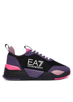 Sneakersy EA7 Emporio Armani 7Y000006 AF11987 MZ122 Czarny ze sklepu eobuwie.pl w kategorii Buty sportowe dziecięce - zdjęcie 186504093