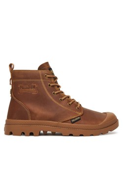 Trapery Palladium Pampa Zip Lth Legacy 79502-257-M Brązowy ze sklepu eobuwie.pl w kategorii Workery damskie - zdjęcie 186504102