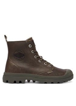 Trapery Palladium Pampa Zip Lth Ess 76888-308-M Zielony ze sklepu eobuwie.pl w kategorii Workery damskie - zdjęcie 186504103