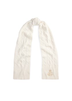 Szalik LAUREN RALPH LAUREN 454P04467001 Écru ze sklepu eobuwie.pl w kategorii Szaliki i chusty damskie - zdjęcie 186504112