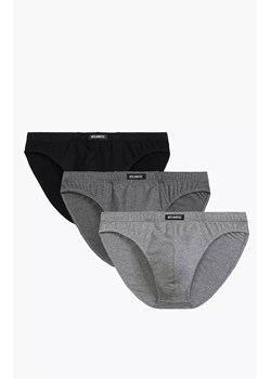 Atlantic 3-pack slipy męskie sport 3BMP-322-CZA/SZM/SZMC, Kolor czarno-szary, Rozmiar M, ATLANTIC - id: 211552 - marki atlantic - 186505593 Atlantic 3-pack slipy męskie sport 3BMP-322-CZA/SZM/SZMC, Kolor czarno-szary, Rozmiar M, ATLANTIC ze sklepu Primodo w kategorii Majtki męskie - zdjęcie 186505593