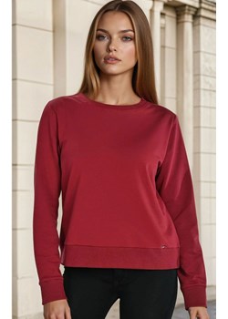 Bawełniana bluza damska bordowa Ellis, Kolor czerwony, Rozmiar L, Teyli ze sklepu Primodo w kategorii Bluzy damskie - zdjęcie 186505642