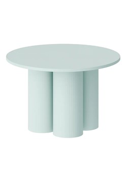 Miętowy matowy stolik kawowy 80 cm W2-N49 ze sklepu Edinos.pl w kategorii Stoliki kawowe - zdjęcie 186506423