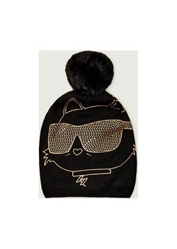 Karl Lagerfeld Kids Czapka | z dodatkiem wełny ze sklepu Gomez Fashion Store w kategorii Czapki dziecięce - zdjęcie 186508500