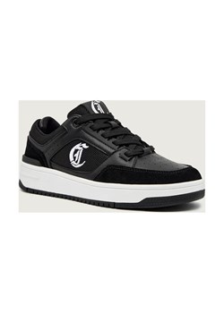 Just Cavalli Skórzane sneakersy FONDO AZULA DIS.12 ze sklepu Gomez Fashion Store w kategorii Buty sportowe męskie - zdjęcie 186508503