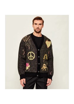 All Saints Kardigan EMOTIVE | Oversize fit | z dodatkiem wełny ze sklepu Gomez Fashion Store w kategorii Swetry męskie - zdjęcie 186508534