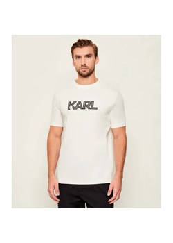 Karl Lagerfeld T-shirt | Regular Fit | z dodatkiem wełny ze sklepu Gomez Fashion Store w kategorii T-shirty męskie - zdjęcie 186508562
