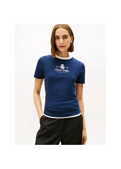 Tommy Hilfiger T-shirt VARSITY | Slim Fit ze sklepu Gomez Fashion Store w kategorii Bluzki damskie - zdjęcie 186508571