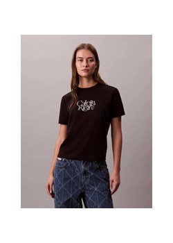Calvin Klein Jeans T-shirt | Regular Fit ze sklepu Gomez Fashion Store w kategorii Bluzki damskie - zdjęcie 186508590