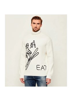EA7 Golf | Regular Fit | z dodatkiem wełny ze sklepu Gomez Fashion Store w kategorii Swetry męskie - zdjęcie 186508593