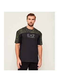 EA7 T-shirt | Regular Fit ze sklepu Gomez Fashion Store w kategorii T-shirty męskie - zdjęcie 186508611