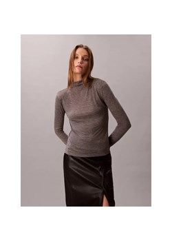 Calvin Klein Półgolf | Slim Fit | z dodatkiem wełny ze sklepu Gomez Fashion Store w kategorii Bluzki damskie - zdjęcie 186508631