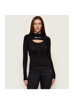 Karl Lagerfeld Jeans Półgolf | Slim Fit ze sklepu Gomez Fashion Store w kategorii Swetry damskie - zdjęcie 186508632