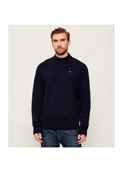 Napapijri Wełniany półgolf D-NINO T 176 | Relaxed fit ze sklepu Gomez Fashion Store w kategorii Swetry męskie - zdjęcie 186508633