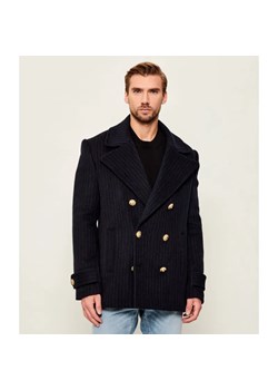 Balmain Wełniany płaszcz ze sklepu Gomez Fashion Store w kategorii Płaszcze męskie - zdjęcie 186509700