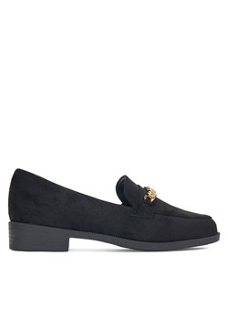 Loafersy DeeZee LE527-14 Czarny ze sklepu eobuwie.pl w kategorii Mokasyny damskie - zdjęcie 186511164