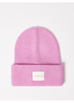 Mohito - Pastelowa czapka beanie - różowy ze sklepu Mohito w kategorii Czapki zimowe damskie - zdjęcie 186511730