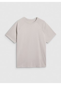 Męski t-shirt oversize 4F 4FWAW25TTSHM2360 - szary ze sklepu Sportstylestory.com w kategorii T-shirty męskie - zdjęcie 186512362