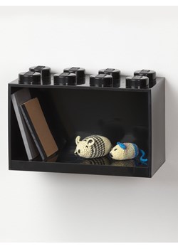 LEGO Regał ścienny "8 Knobs" w kolorze czarnym - 31,8 x 21,3 x 16 cm ze sklepu Limango Polska w kategorii Meble dziecięce - zdjęcie 186512494