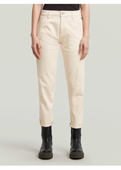 G-Star Spodnie chino w kolorze kremowym ze sklepu Limango Polska w kategorii Spodnie damskie - zdjęcie 186512564