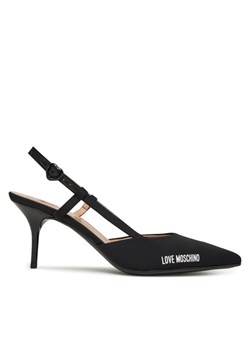 Szpilki LOVE MOSCHINO JA10627G0MIMX000 Czarny ze sklepu eobuwie.pl w kategorii Czółenka - zdjęcie 186517544
