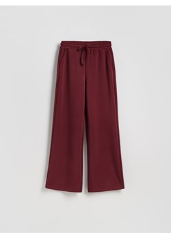 Reserved - Dresowe spodnie z modalem - bordowy - id: 610GA-83X - marki Reserved - 186518390 Reserved - Dresowe spodnie z modalem - bordowy ze sklepu Reserved w kategorii Spodnie damskie - zdjęcie 186518390